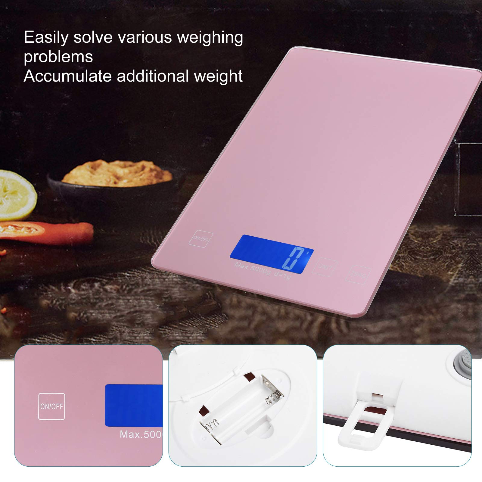 ZJchao cake baking scale compact design