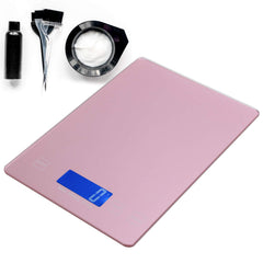 ZJchao kitchen precision electronic scale with clear blue backlight