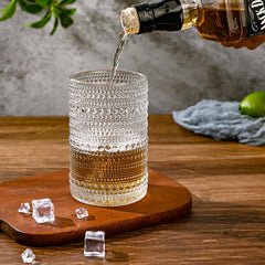 Set includes 6 glasses and 6 glass straws
