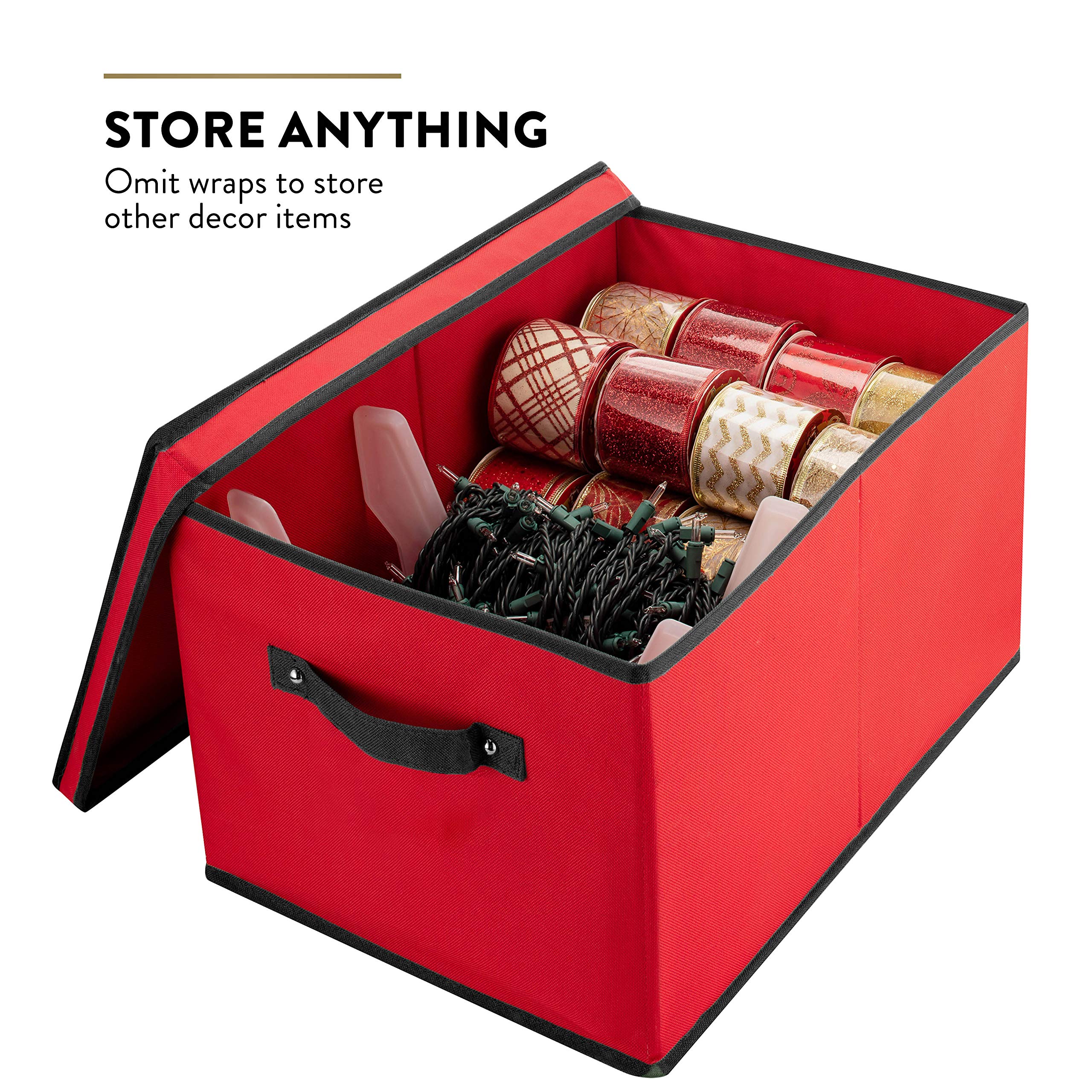 Includes 4 spools for organizing mini lights