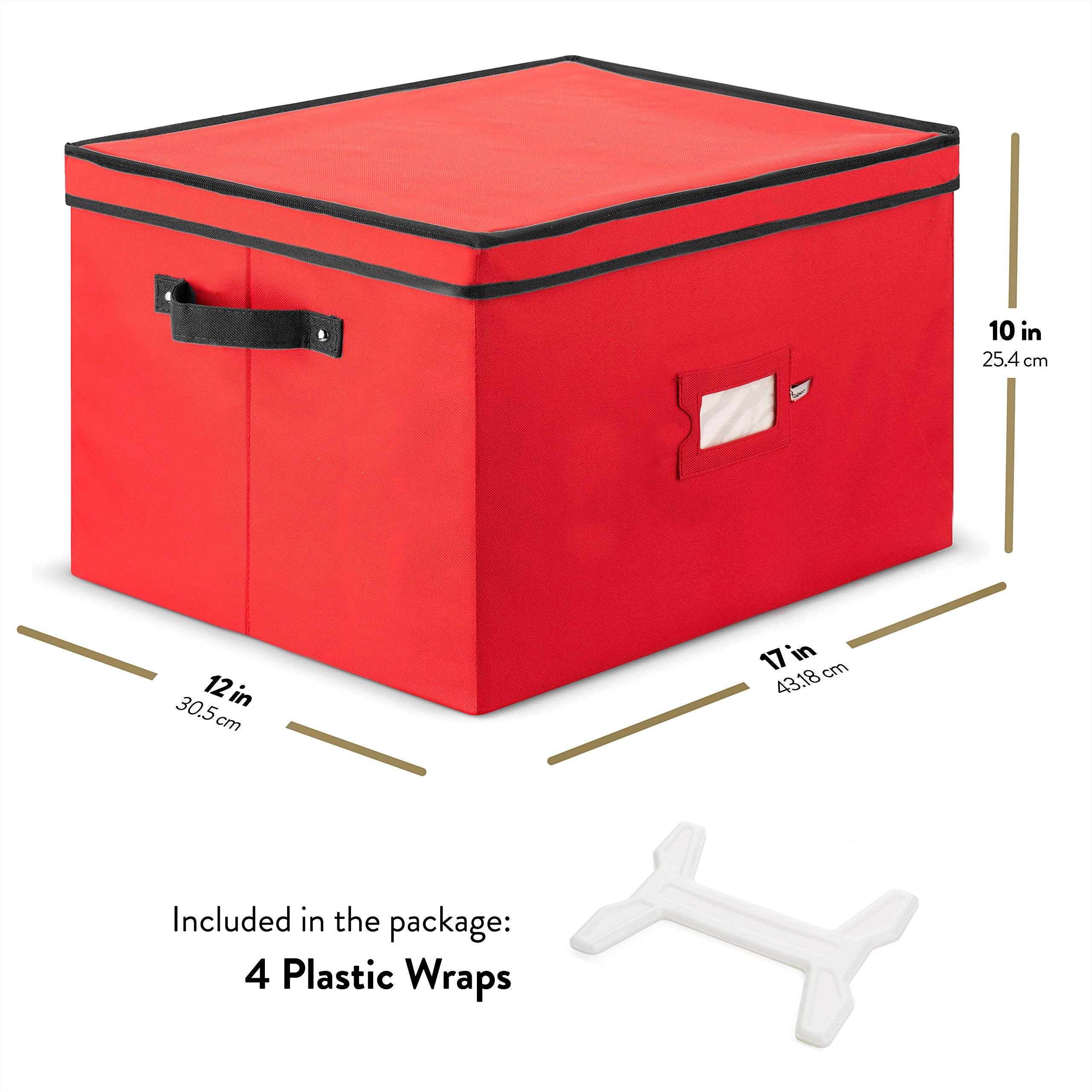 Stackable design for organized storage of holiday lights