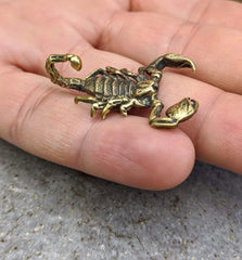 Zodiac themed brass figurine