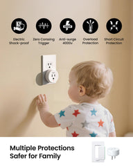Zoiinet wireless light switch one-button control range up to 300 ft