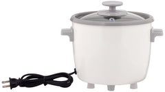 Includes plastic measuring cup and serving spatula for Zojirushi cooker