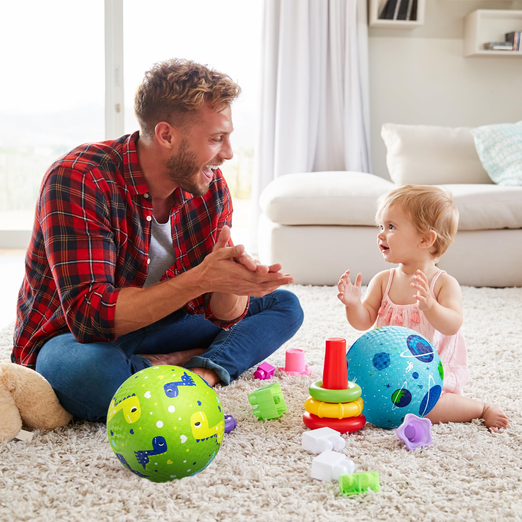 Cartoon patterns on ZOOJOY Playground Balls