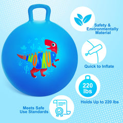 Inflation valve and pump for quick setup of ZOOJOY hopper ball