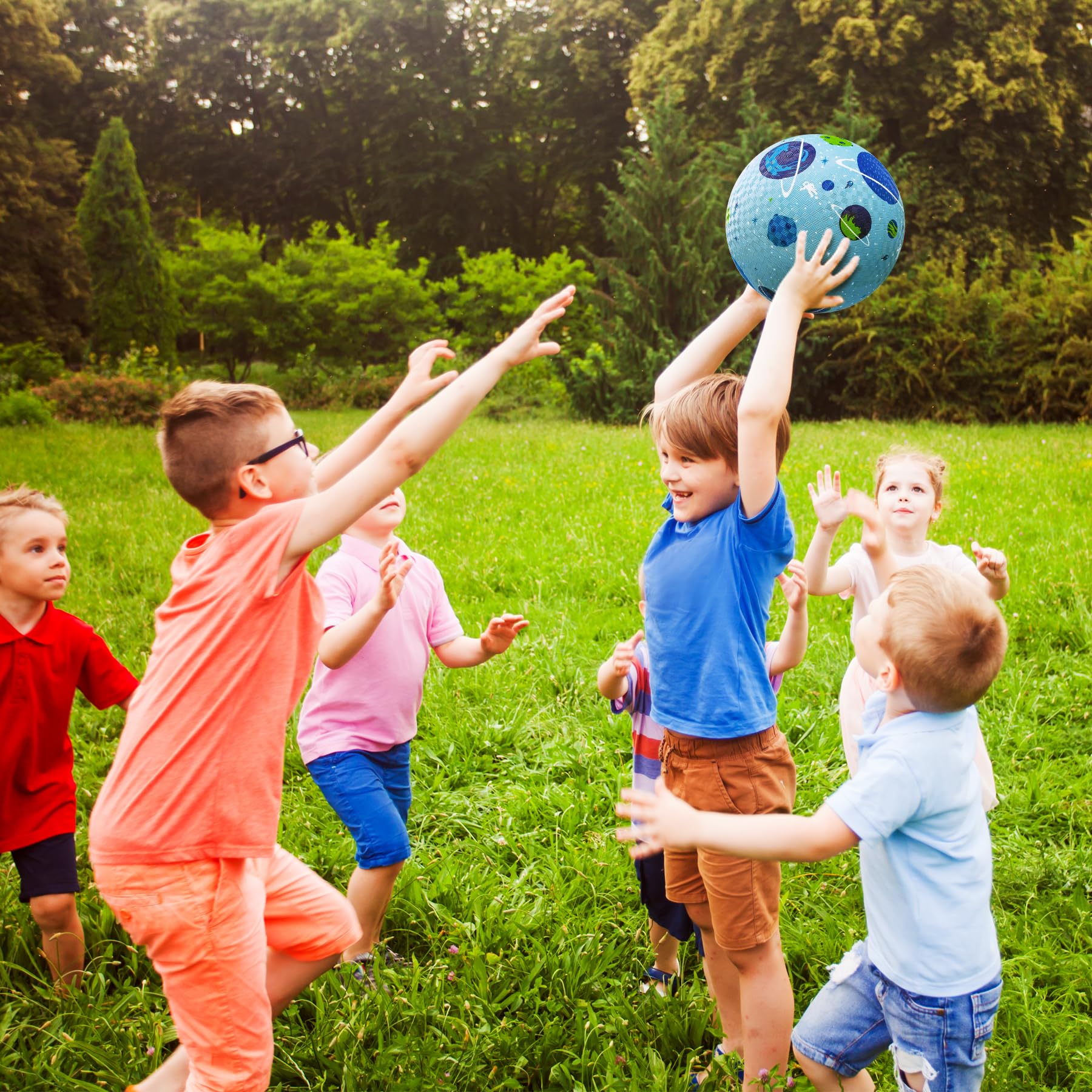 Deflated storage option for ZOOJOY Playground Balls with pump