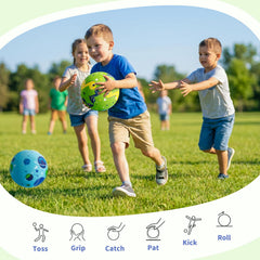 Safe anti-slip rubber surface on ZOOJOY Playground Balls