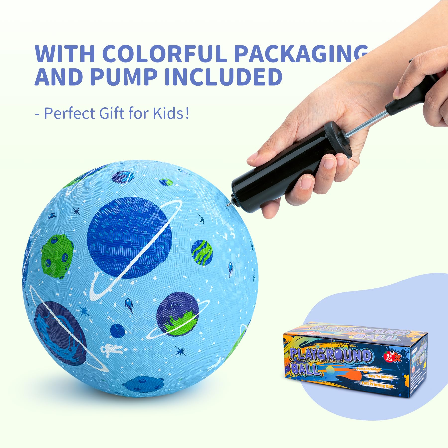 Indoor and outdoor play with ZOOJOY Playground Balls for ages 3 and up