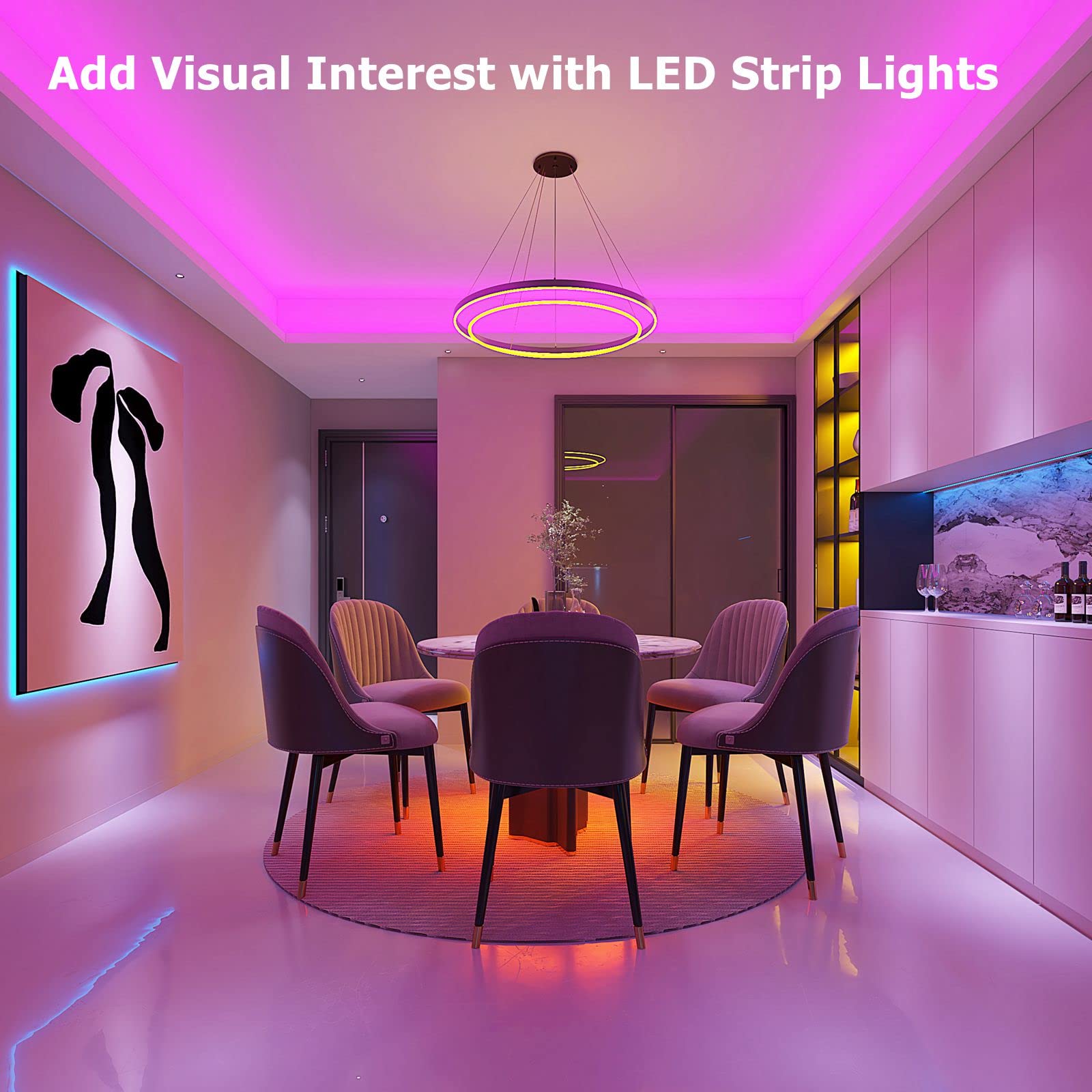 ZOZOO 44-key remote control for LED strip