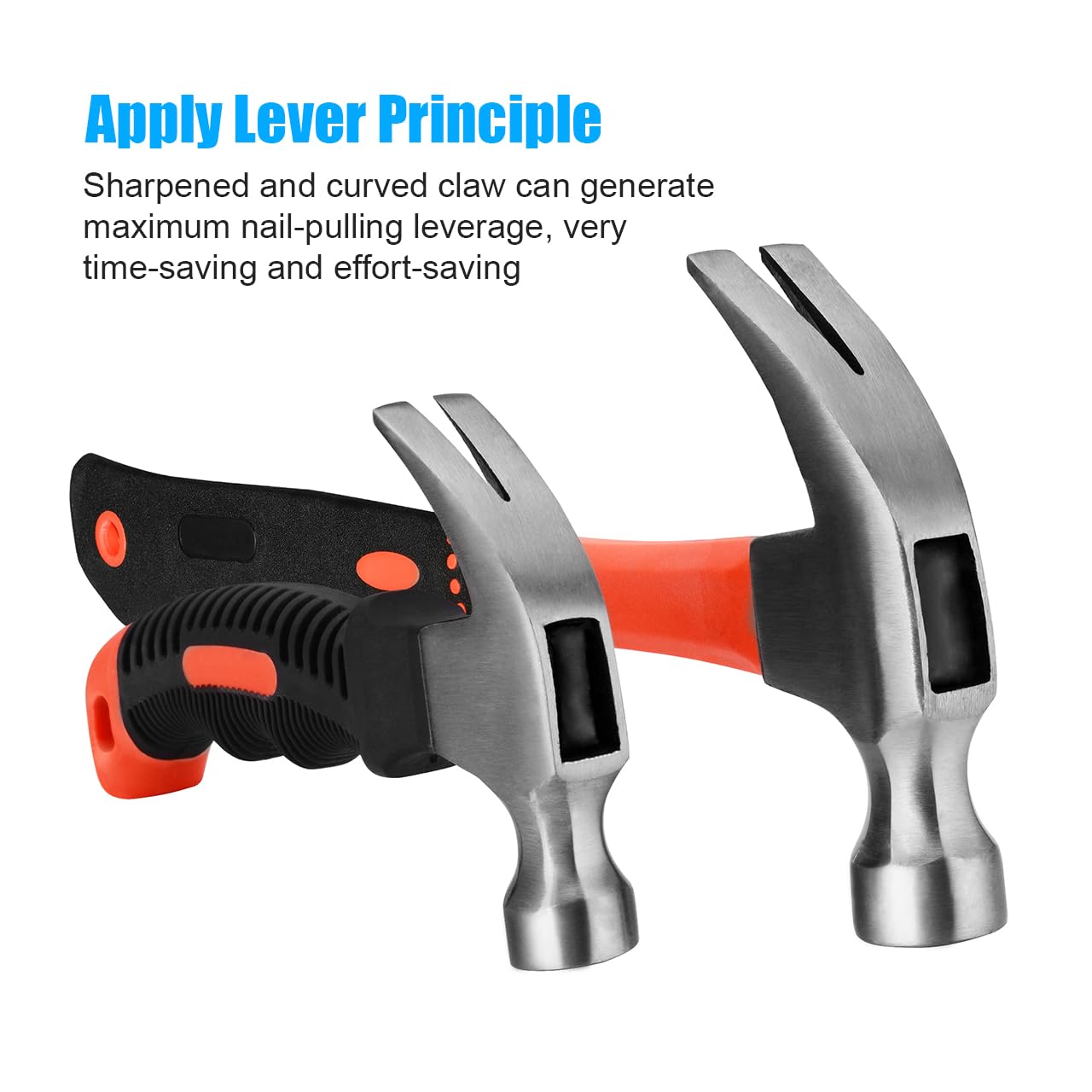 Glue Feed Technology keeps hammer head securely attached