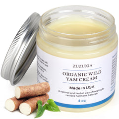 Zuzuxia 4OZ Organic Wild Yam Cream bottle
