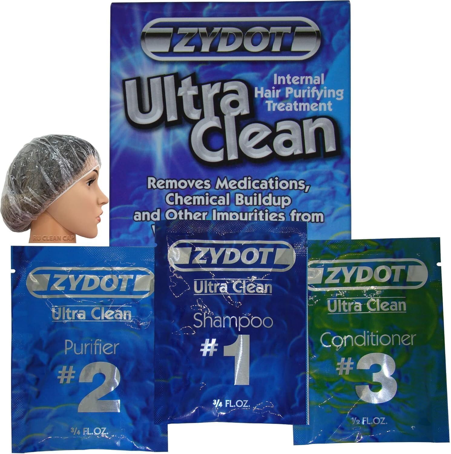 Shampoo removing external barriers in detox process