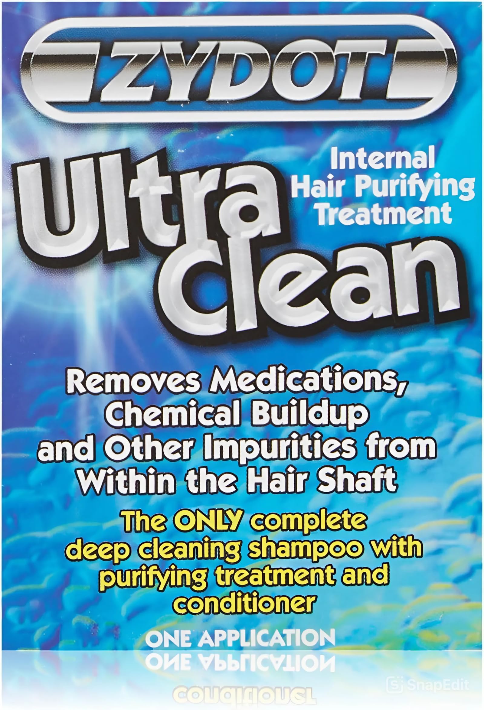 Zydot Ultra Clean Hair Detox Conditioner bottle