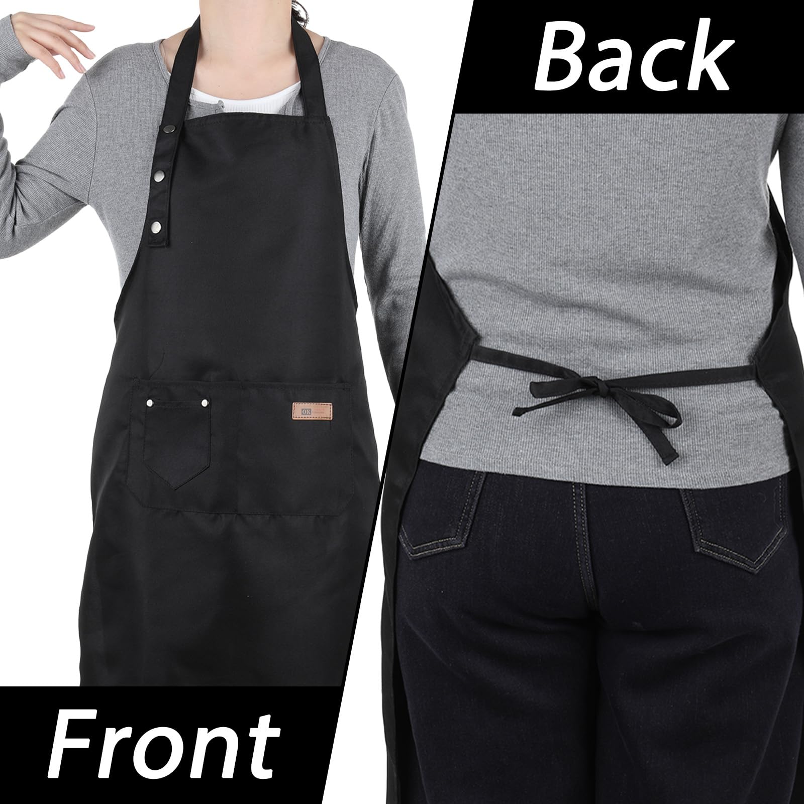 Gardening and baking use Zyghjort apron with pockets
