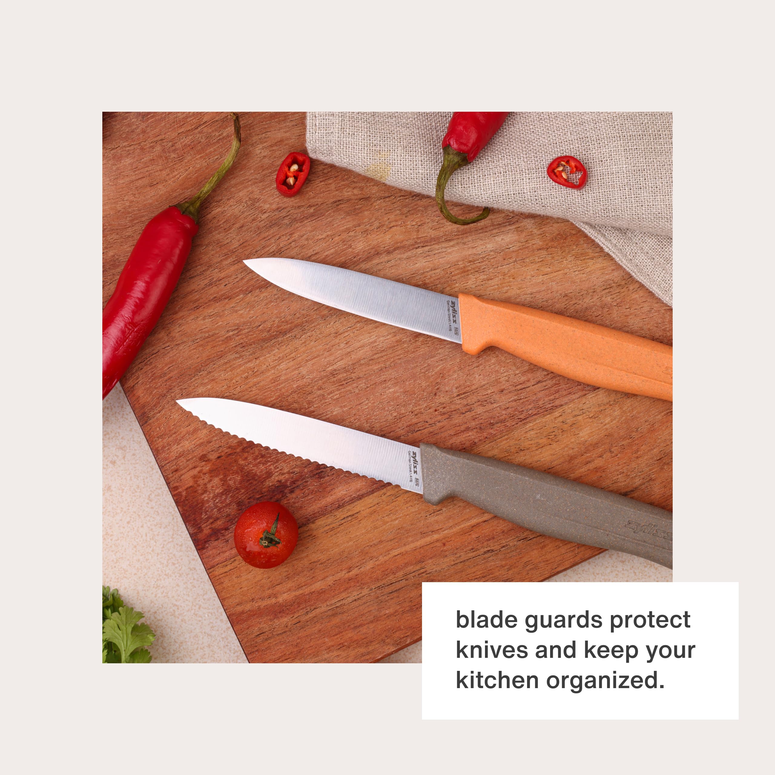Dishwasher safe Zyliss knife for easy cleanup
