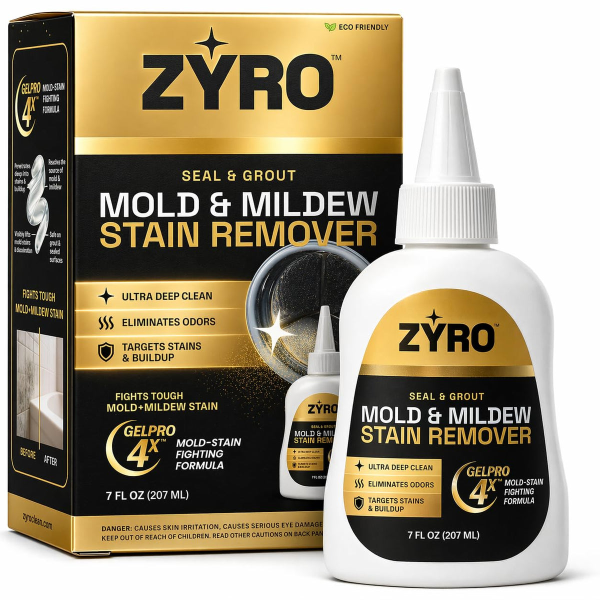 Zyro Mold Stain Remover Gel bottle 7 oz