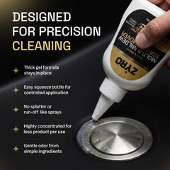Front loader washer seal cleaner Zyro gel