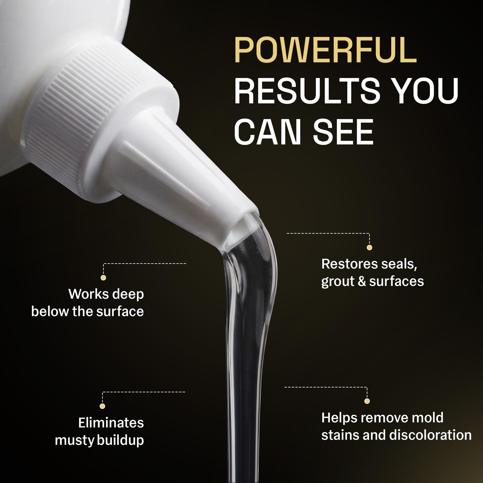 Zyro bathroom mold stain remover for tiles