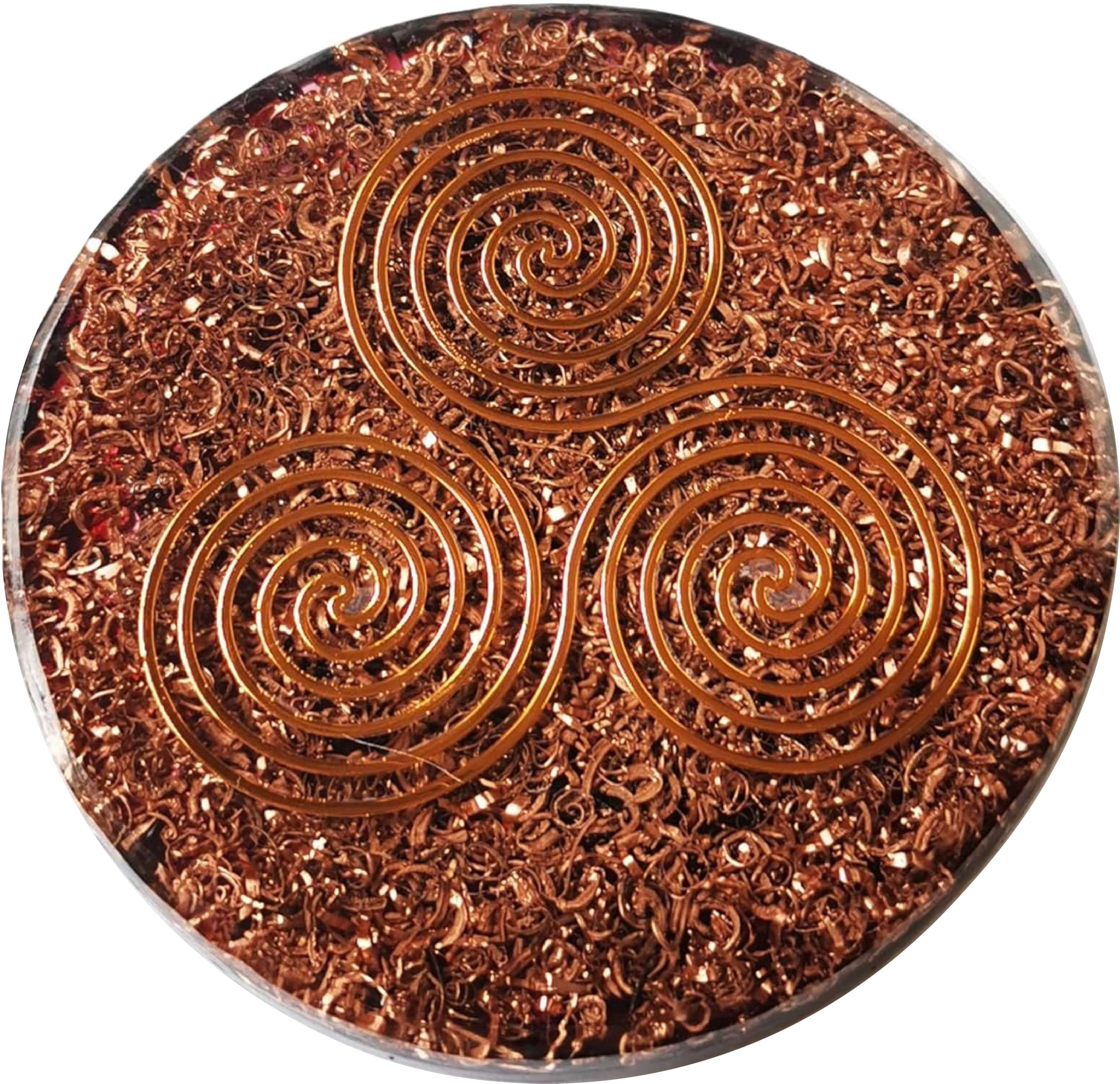 metatrons cube merkaba symbol on coaster close up