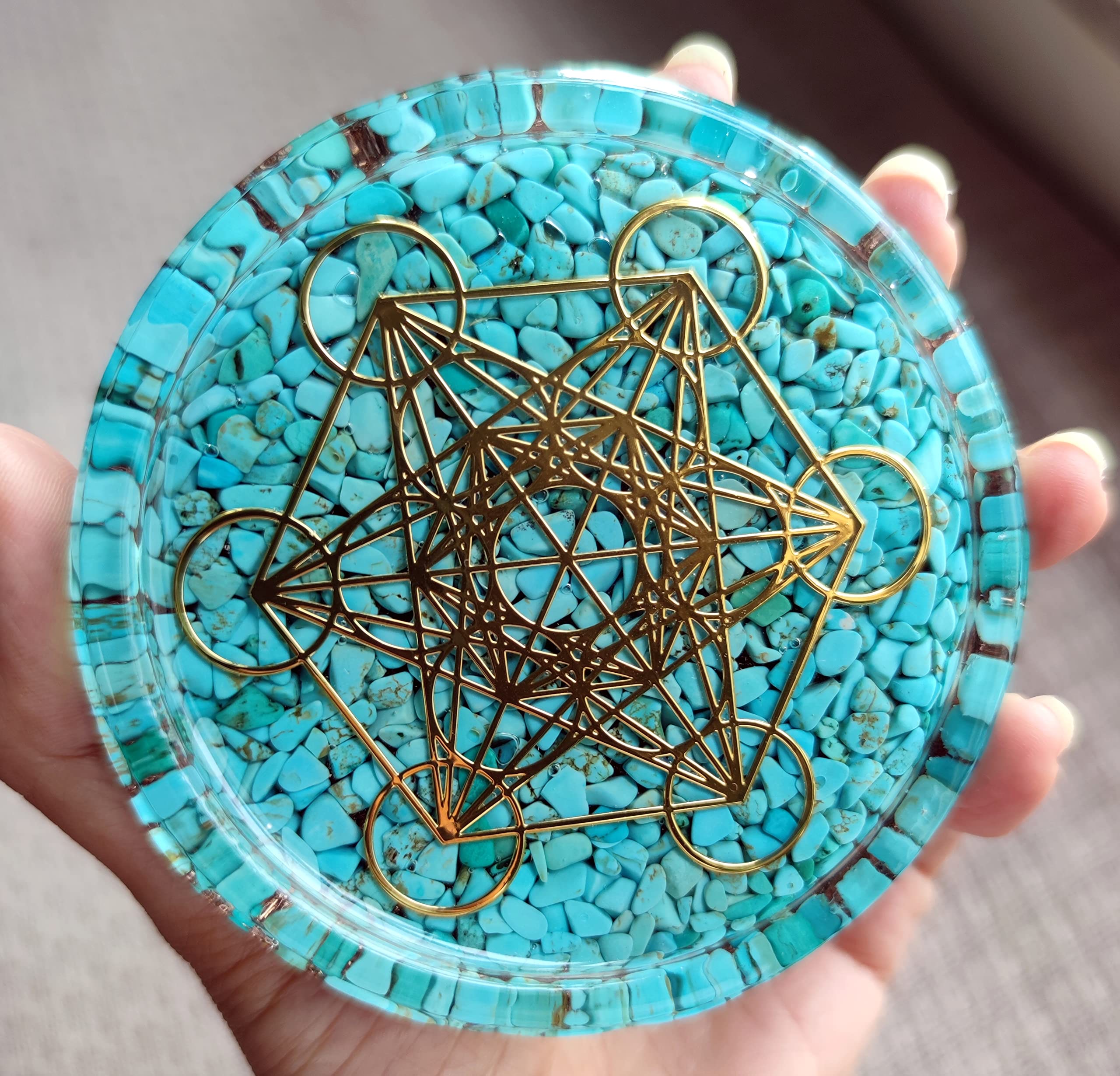 Palo santo and white sage cleansed materials used in coaster